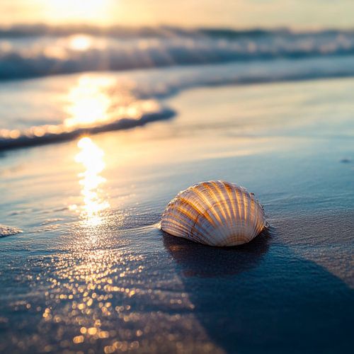 Schnecke am Strand
