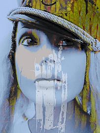 The girl with the asparagus von Gabi Hampe