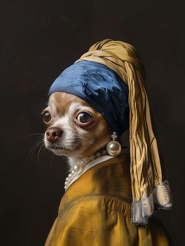 Chihuahua met de parel