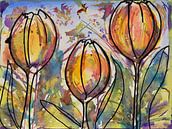 Wilde tulpen van Jessica van Schijndel thumbnail