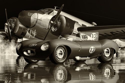 Jaguar Type D - De legendarische sportauto uit 1956