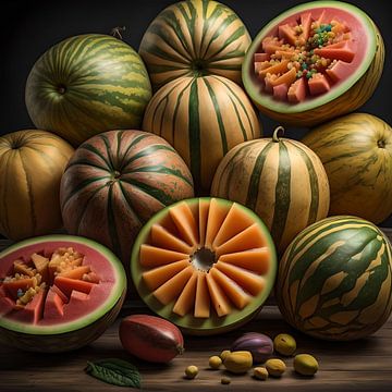 Melonisierte Melonen von Gert-Jan Siesling