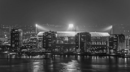 Feijenoord Stadion "De Kuip" Luchtfoto 2018 in Rotterdam