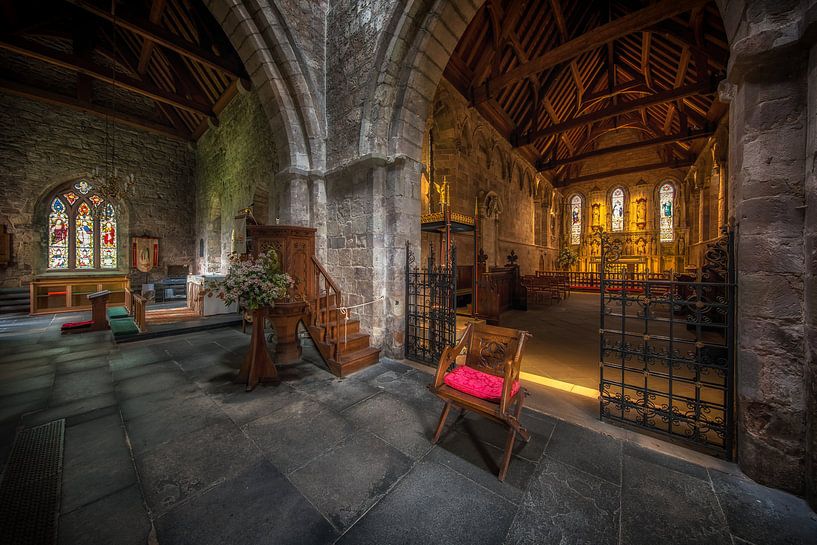 Prier Dieu à l'église St Aidan par Steven Dijkshoorn