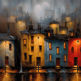 Cottages by Linda van Hagen