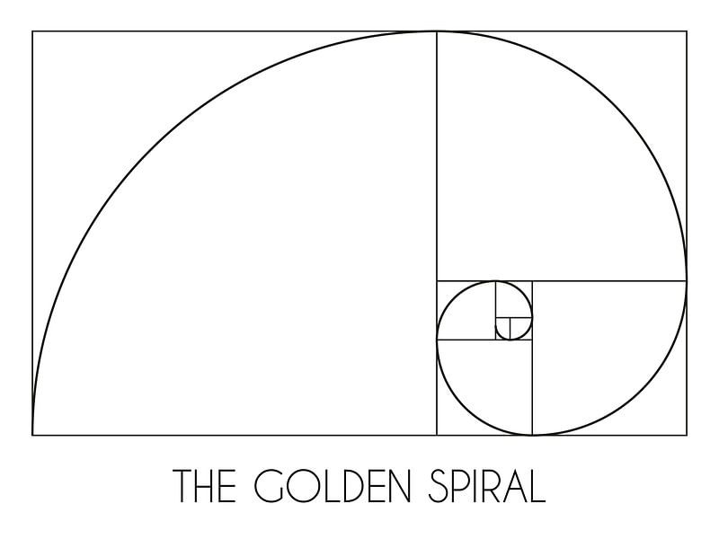 Spirale d'or sur MDRN HOME