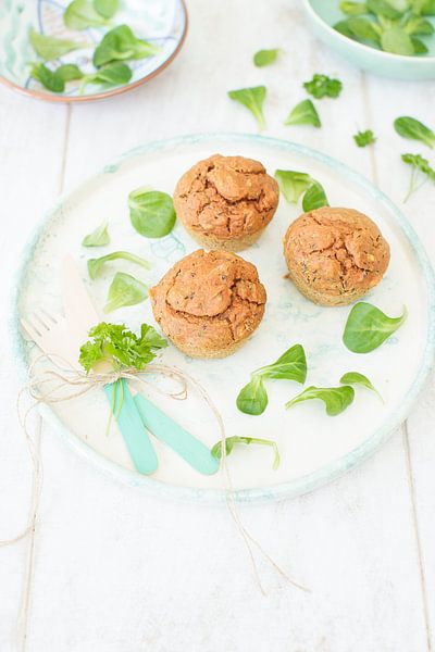 Courgette muffins van Sam Loman
