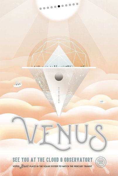 Venus - See you at the cloud observatory by NASA and Space