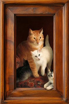Henrietta's Cats van Marja van den Hurk