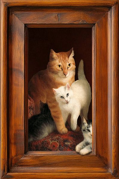 Henrietta's Cats by Marja van den Hurk