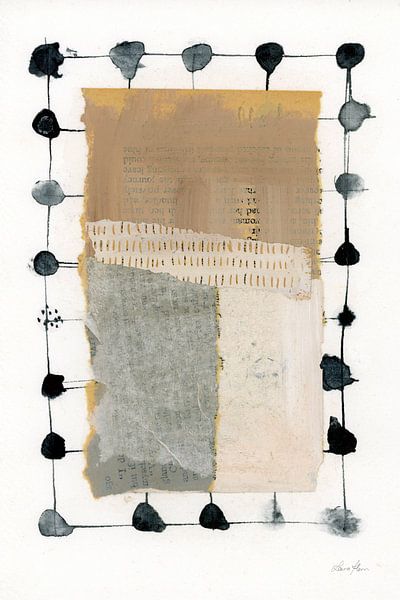 Neutrale Collage II, Laura Horn von Wild Apple