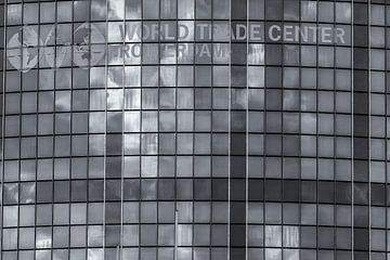 WTC Rotterdam met Spiegeling (ZW)