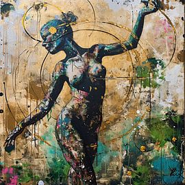 Tänzerin | Modern Dance Arts von Blickfänger Gemälde