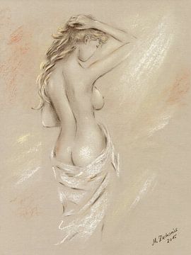  Goddess of the dawn - Female Nude by Marita Zacharias