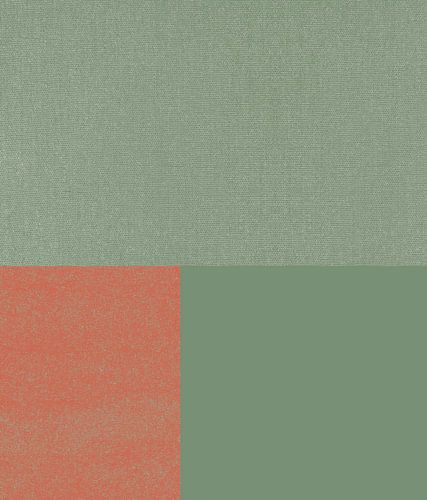 Groen Textiel Kunst Abstract