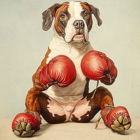 Boxing Boxer by Marlon Paul Bruin