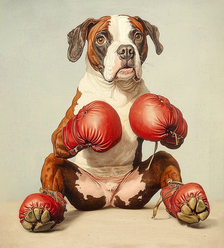 Boxing Boxer van Marlon Paul Bruin