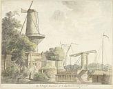 Rotterdamse Poort in Delft, Hendrik Tavenier, 1784 von Marieke de Koning Miniaturansicht