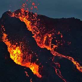 The volcanic eruption by Timon Schneider