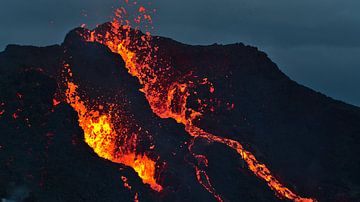 The volcanic eruption by Timon Schneider