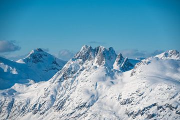 Winterlandschaft um Tromso von Leo Schindzielorz