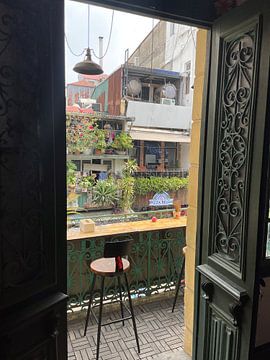 Vietnam Window View van Creativity Building