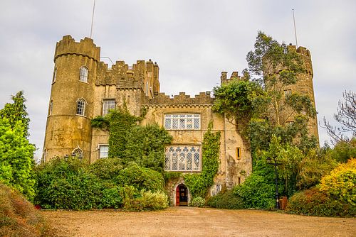 Le château de Malahide, près de Dublin, en Irlande