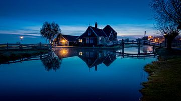 Zaanse Schans zicht op de kaasmakerij