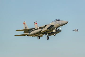 F-15C Eagle Massachusetts Air National Guard. by Jaap van den Berg