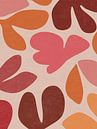 Orange Rot Rosa Abstrakt von Gypsy Galleria Miniaturansicht