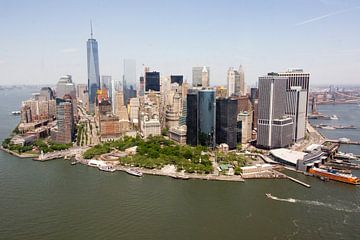 New York vue d'en haut sur Arno Wolsink