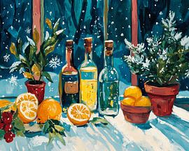 Still life in the snow by Dream Drip