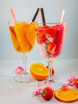 Sprankelende Zomerdrankjes met fruit van Atelier Nadine