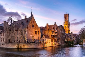 Brugge, België van Peter Schickert