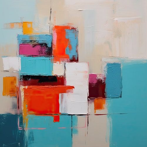 Trendy modern abstract