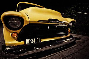Chevrolet jaune sur Thomas Spaans