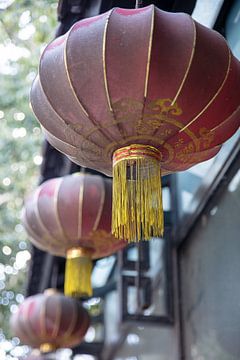 Chinese lampion van Ingrid Koedood Fotografie