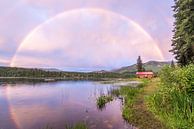 Magischer Regenbogen von Eelke Brandsma Miniaturansicht