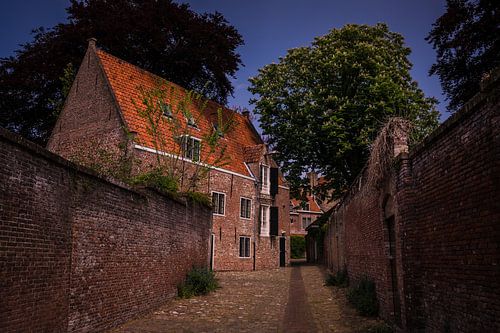 Old cityscape of Middelburg