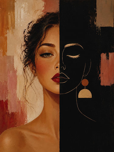 Entre deux moi sur Moonheart Artworks