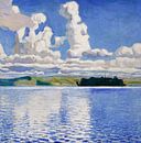 Cloud Towers, Akseli Gallen-Kallela by Masterful Masters thumbnail