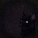 Zwarte kat van Guna Andersone thumbnail