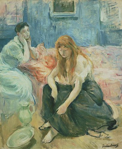 Two Girls, Berthe Morisot