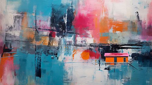 Abstract Dutch Beach House