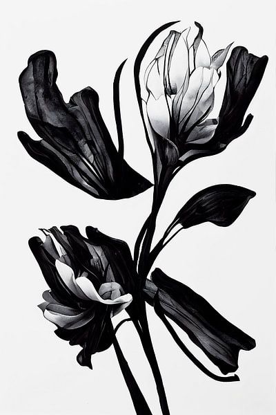 Black Flower by Treechild