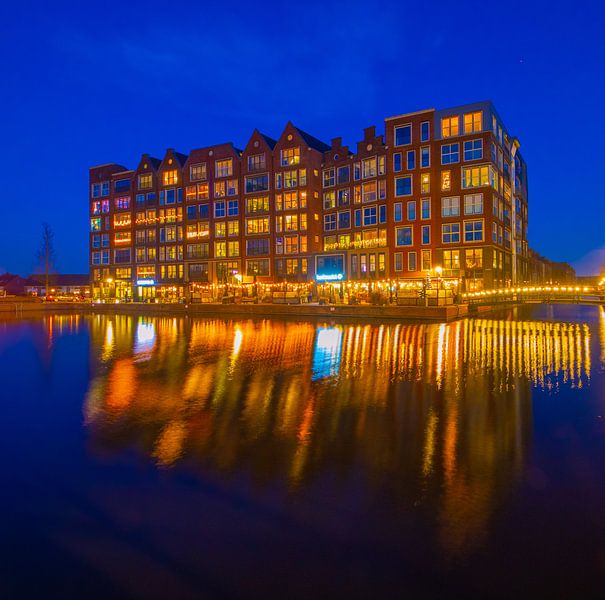 Peat market in blue hour by peterheinspictures