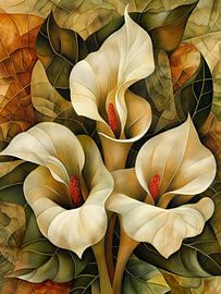 Flowers abstract by Imagine