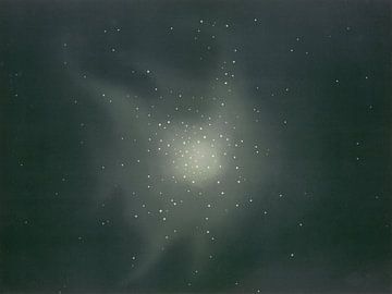 Étienne Léopold Trouvelot, ‘Star Cluster in Hercules’ in The Trouvelot Astronomical Drawings Manual, 1882. van Teylers Museum