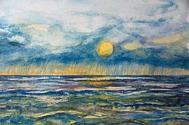 Rain by the sea by Matthias Rehme