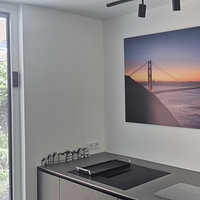 Klantfoto: Bay Area, San Francisco van Photo Wall Decoration, op aluminium